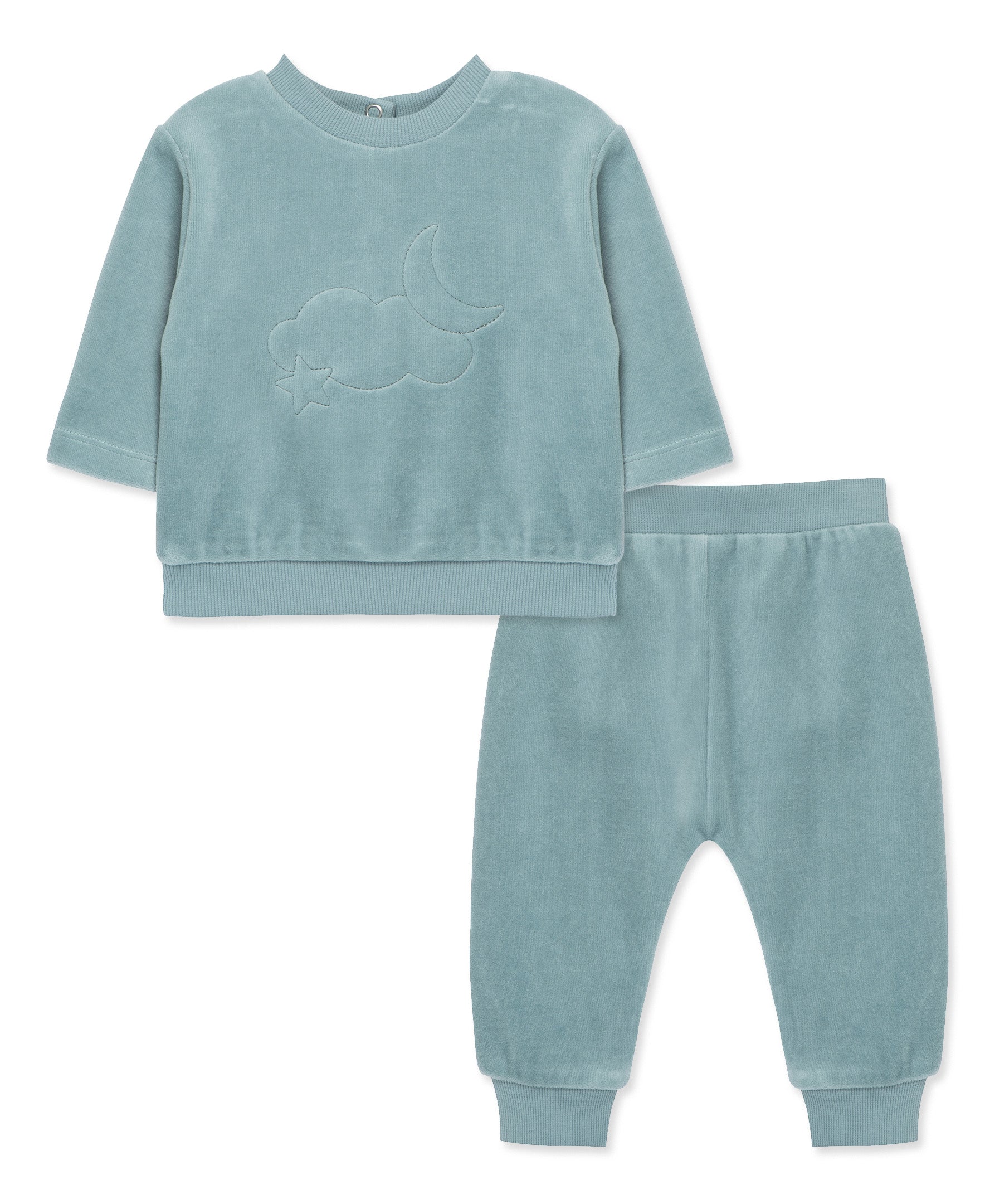 Focus Kids Celestial Velour Sweatshirt Set (12M-24M) - Little Me