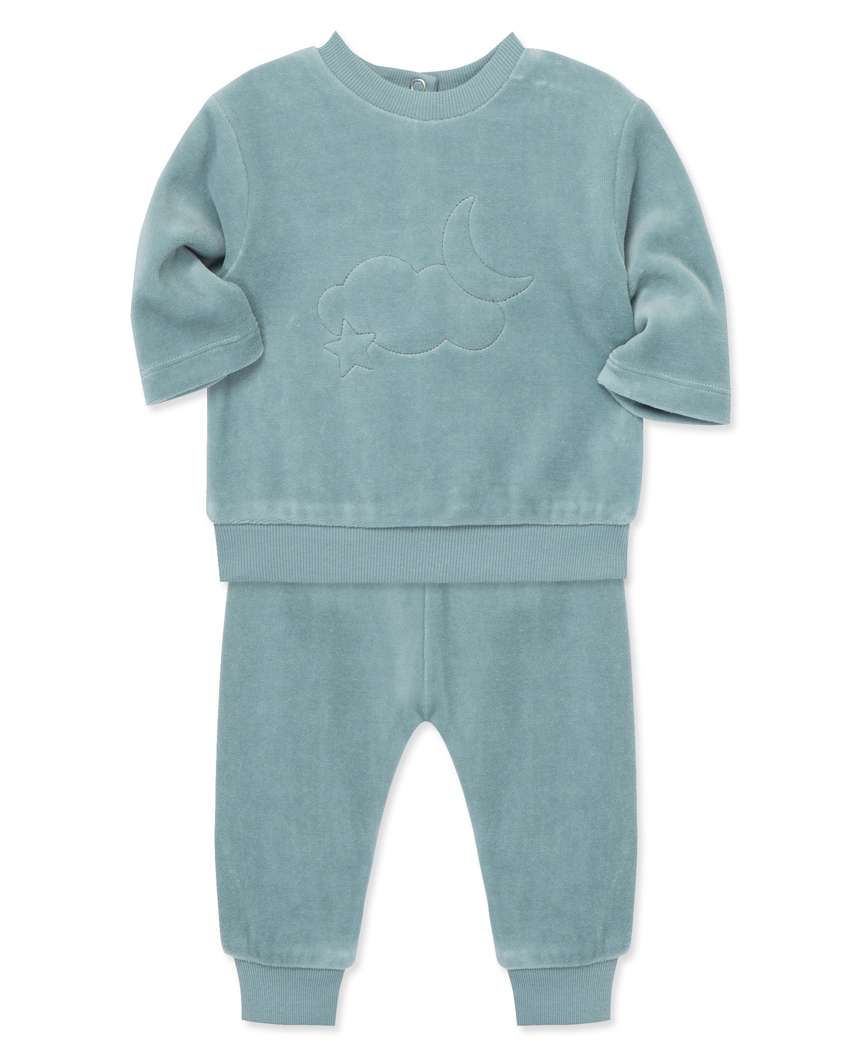 Focus Kids Celestial Velour Sweatshirt Set (12M-24M) - Little Me