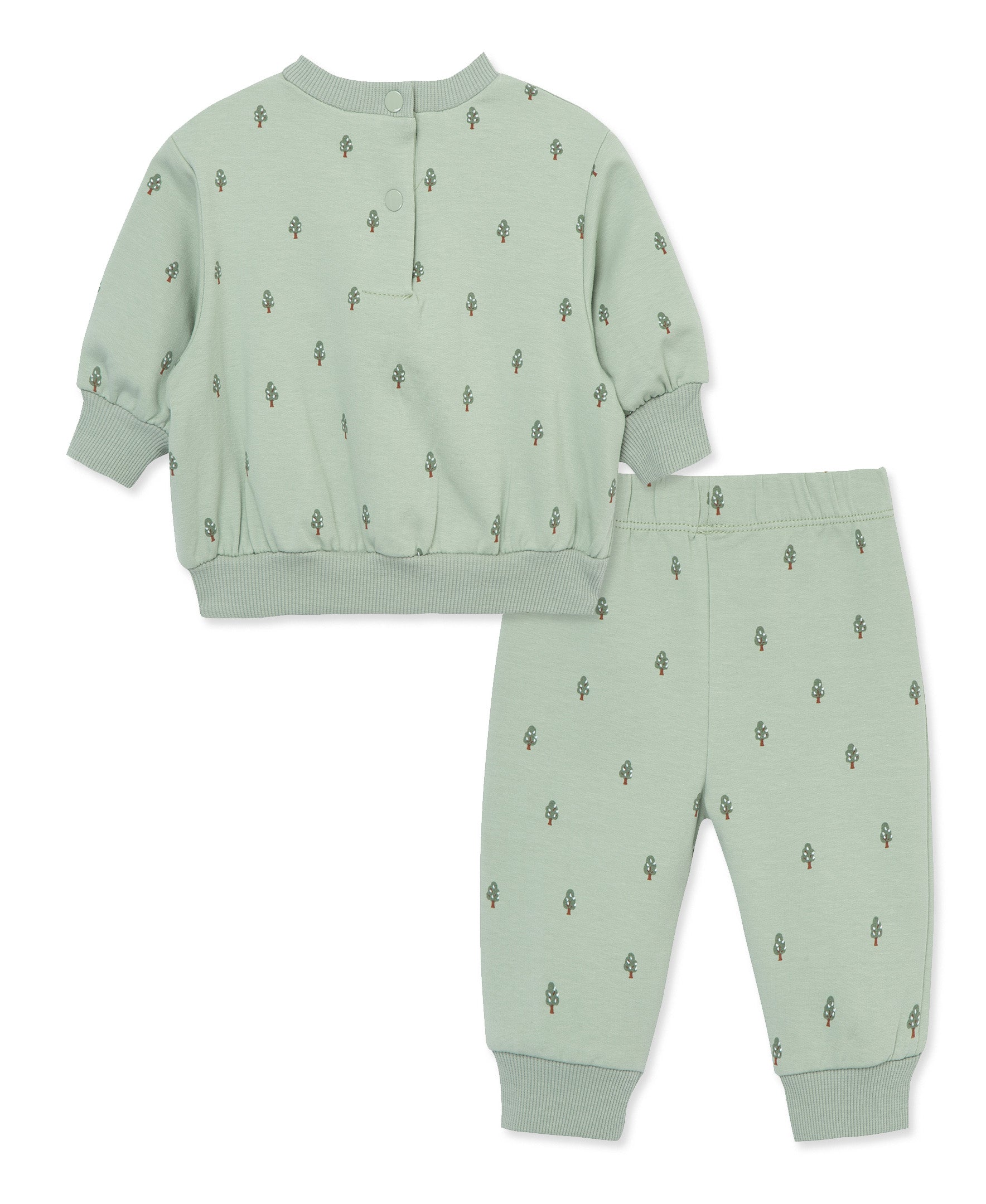 Focus Kids Foliage Sweatshirt Set (12M-24M) - Little Me