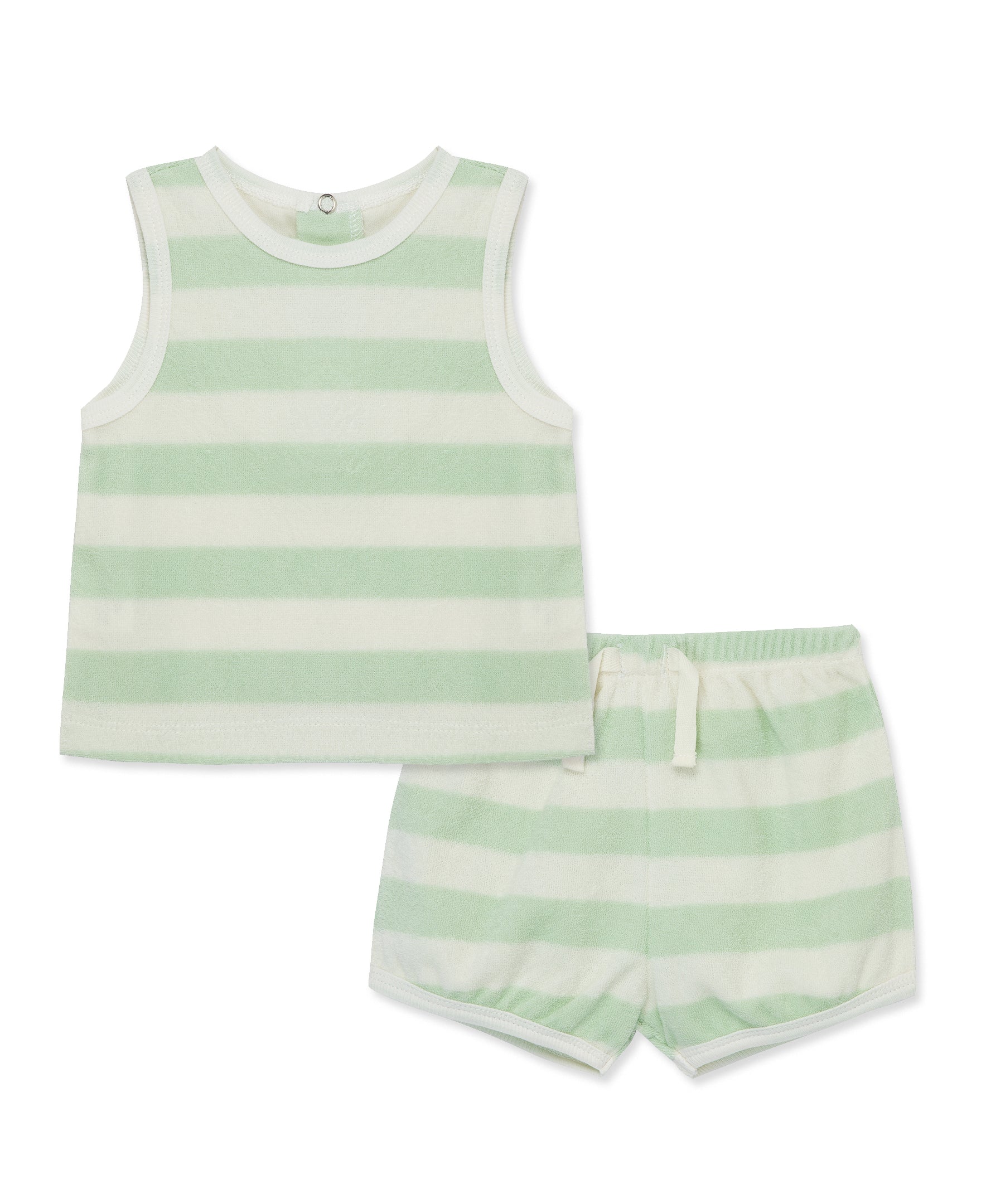 Focus Kids Fish 2-Piece Terry Set (12M-24M) - Little Me