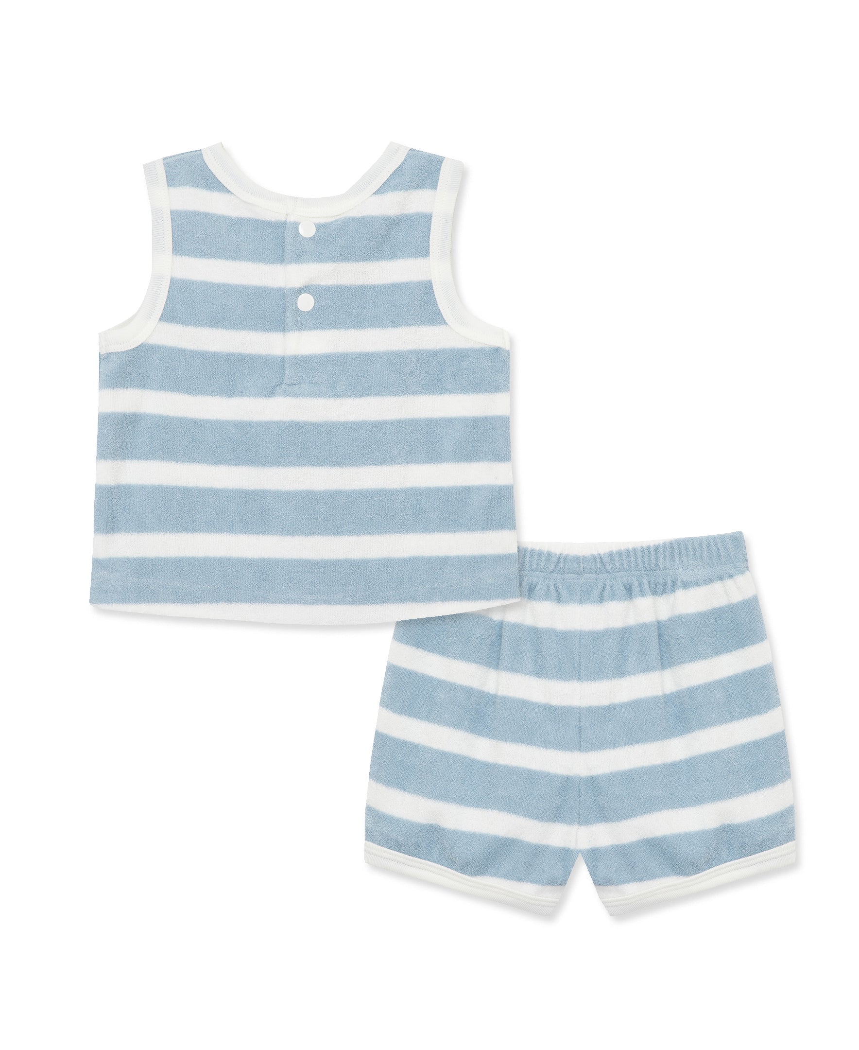 Focus Kids Seaside Terry Short Set - Little Me