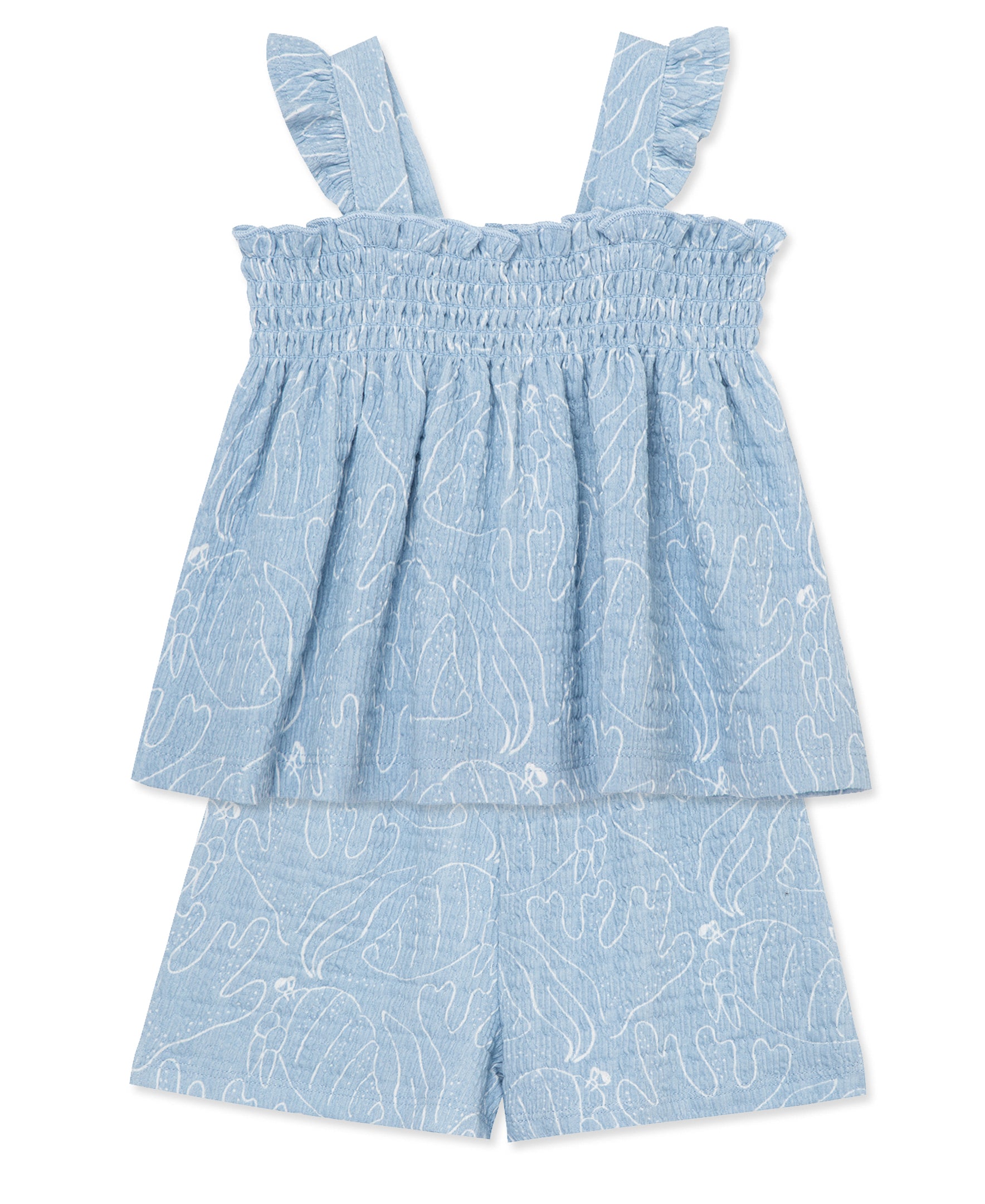 Focus Kids Seaside 2-Piece Tunic Set (12M-24M) - Little Me