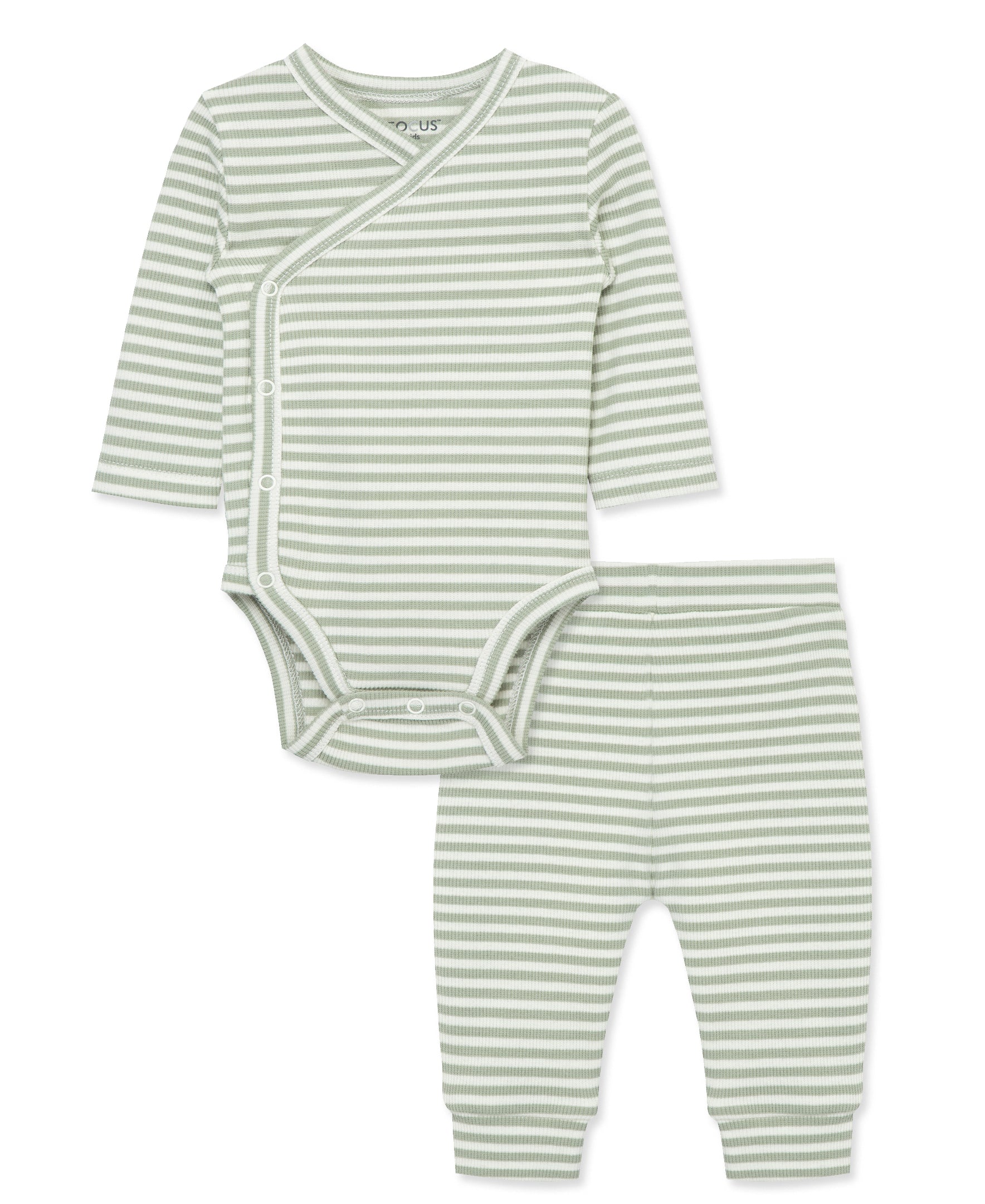 Focus Kids Foliage Bodysuit & Pant Set (12M-24M) - Little Me