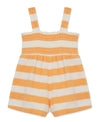 Focus Kids Banana Stripe Terry Romper (12M-24M) - Little Me