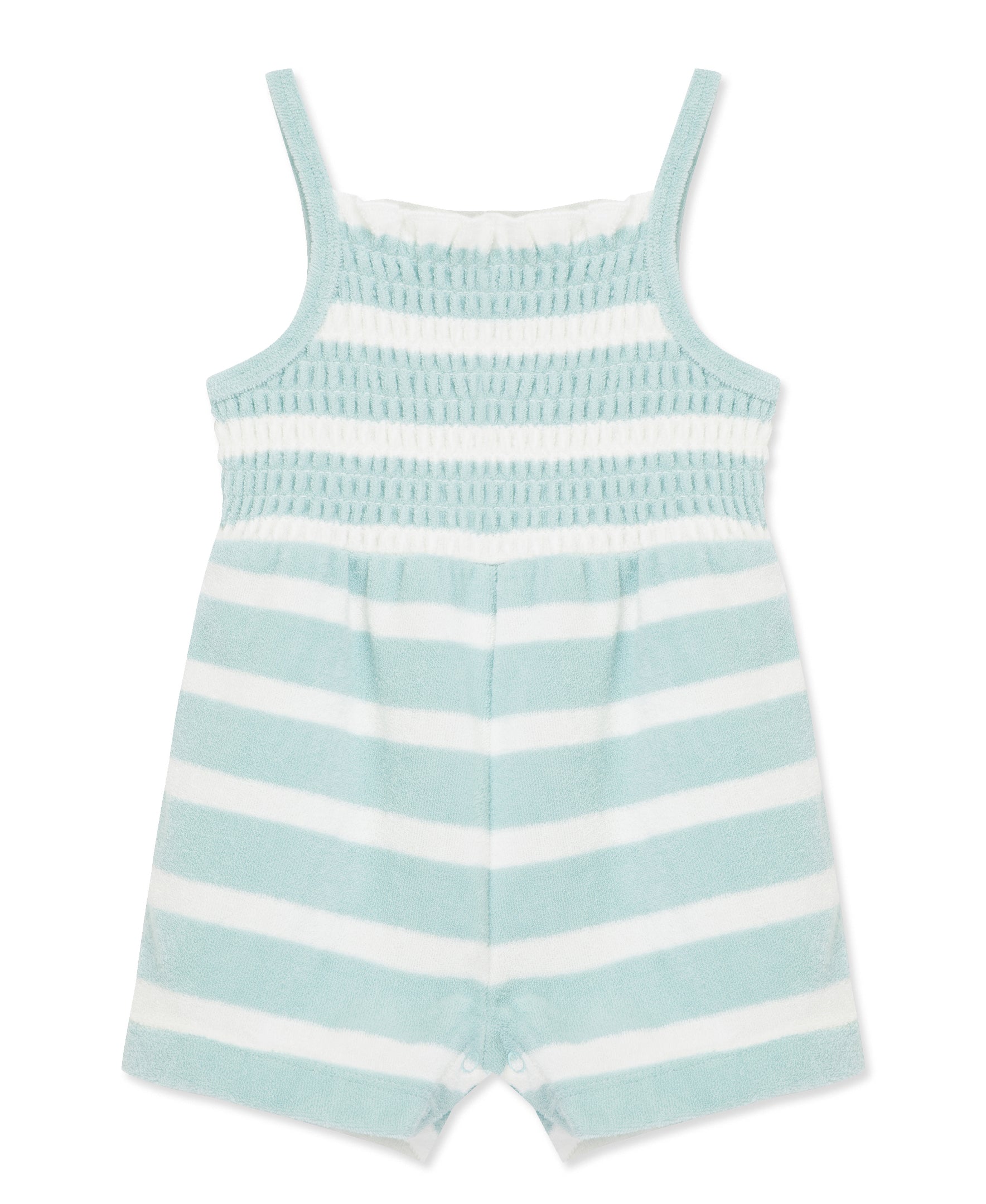 Focus Kids Aquatic Smocked Romper (12M-24M) - Little Me