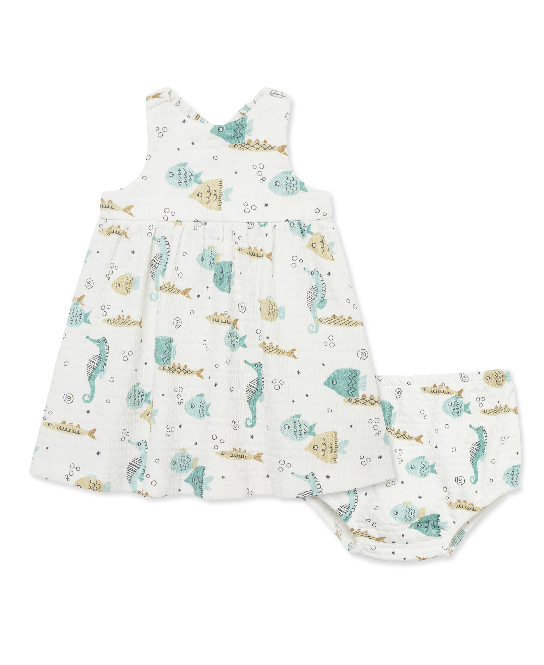 Focus Kids Aquatic Dress Set (12M-18M) - Little Me