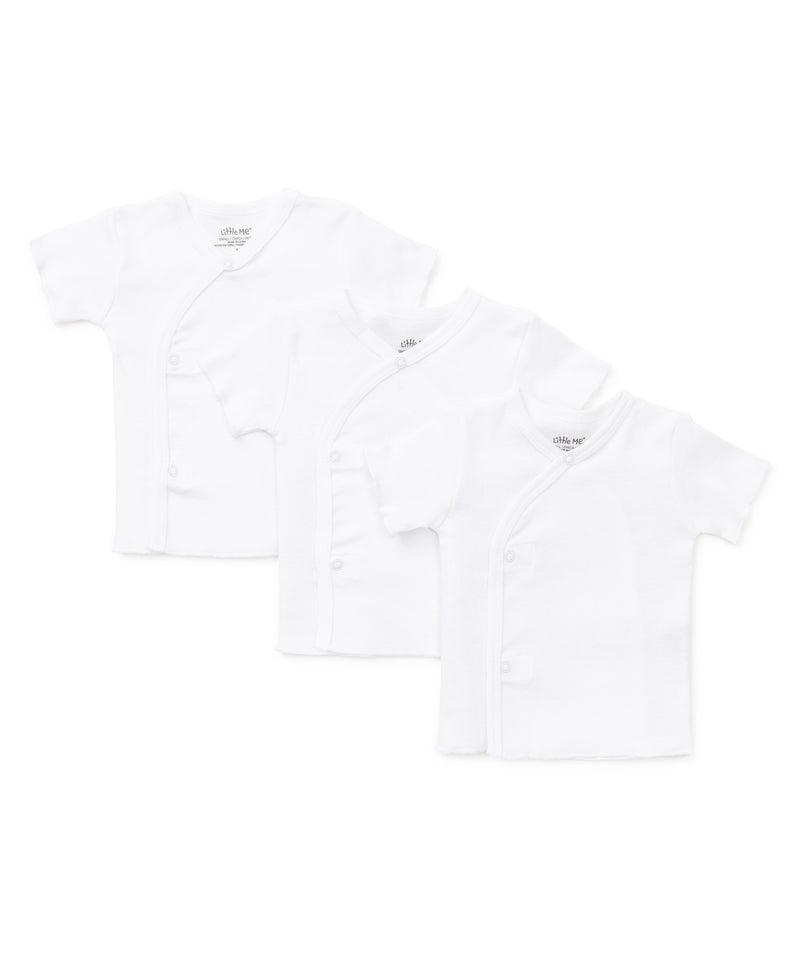 White 3-Pack T-Shirts - Little Me