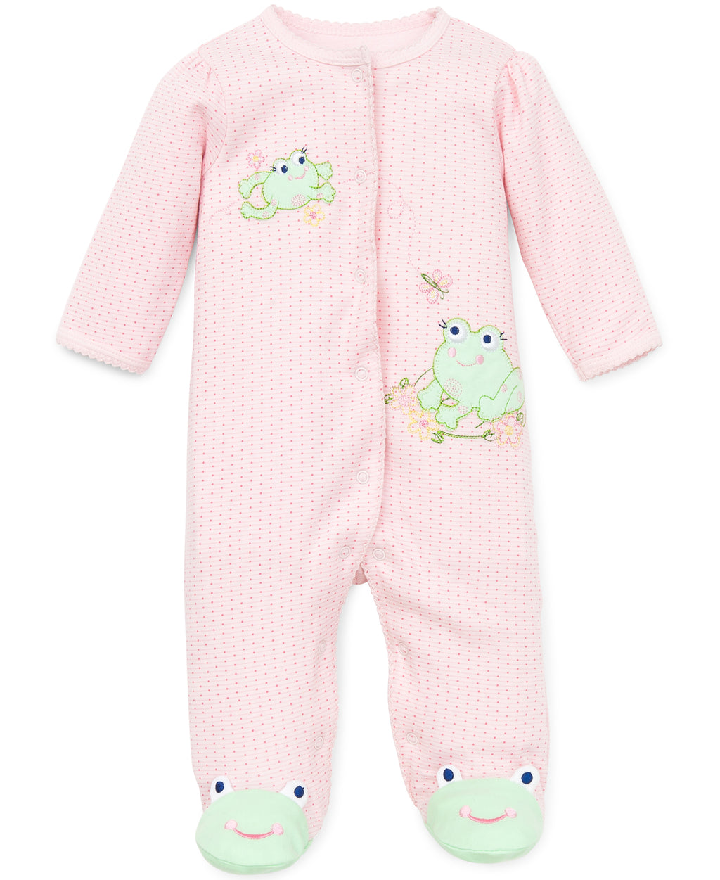 Frog Friends Footed One-Piece - Little Me