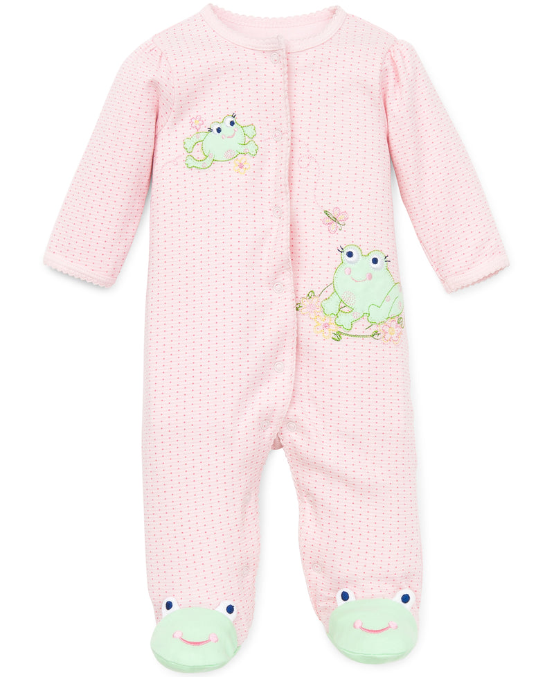 Frog Friends Footed One-Piece - Little Me