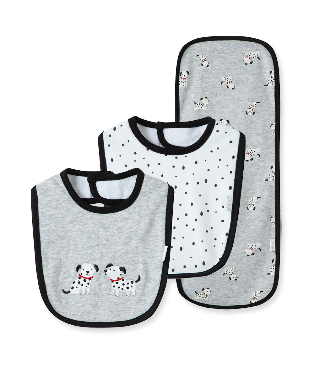 Dalmatian Bib & Burp Set - Little Me