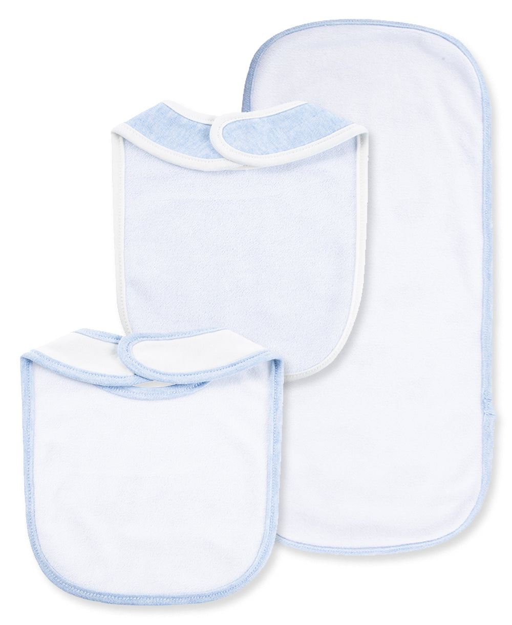 Dinomite Bib & Burp Set - Little Me