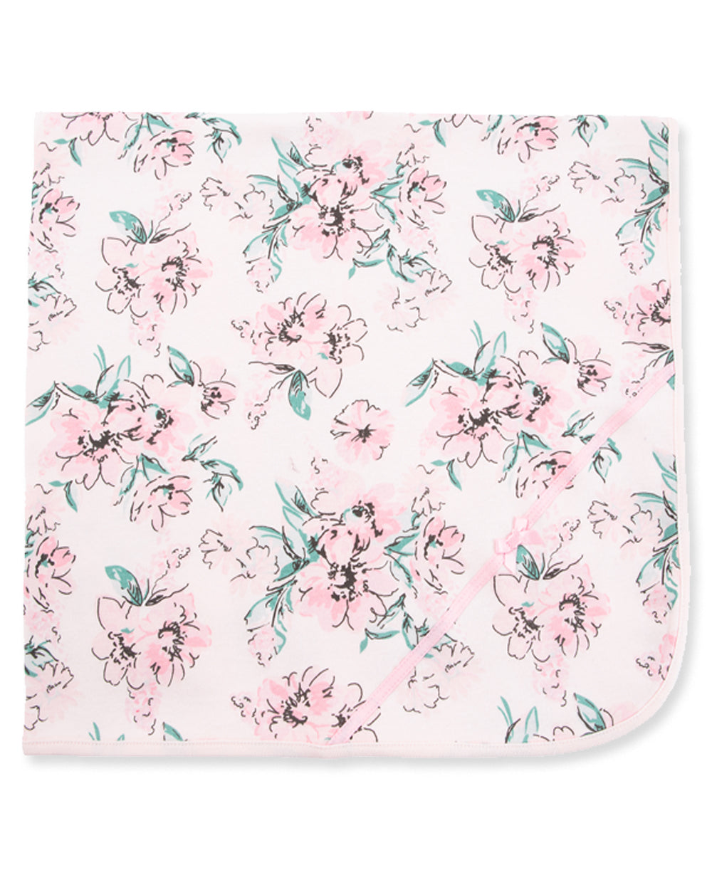 Dream Floral Receiving Blanket - Little Me