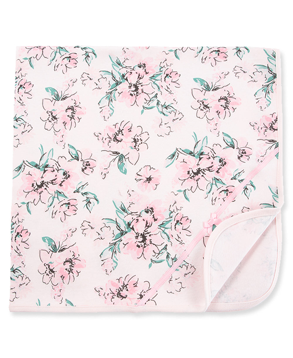 Dream Floral Receiving Blanket - Little Me