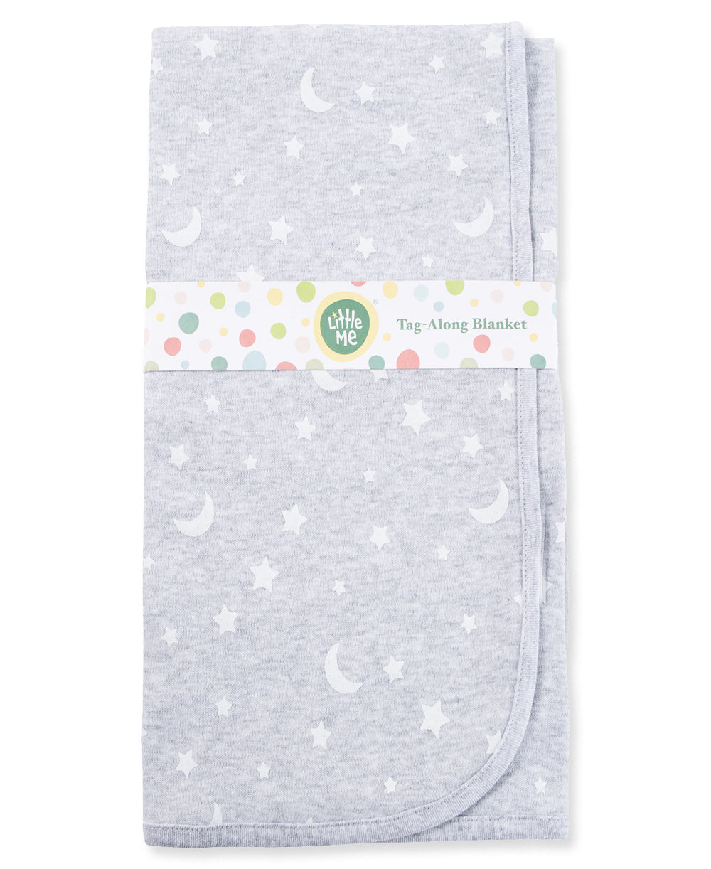 Moon & Stars Receiving Blanket - Little Me