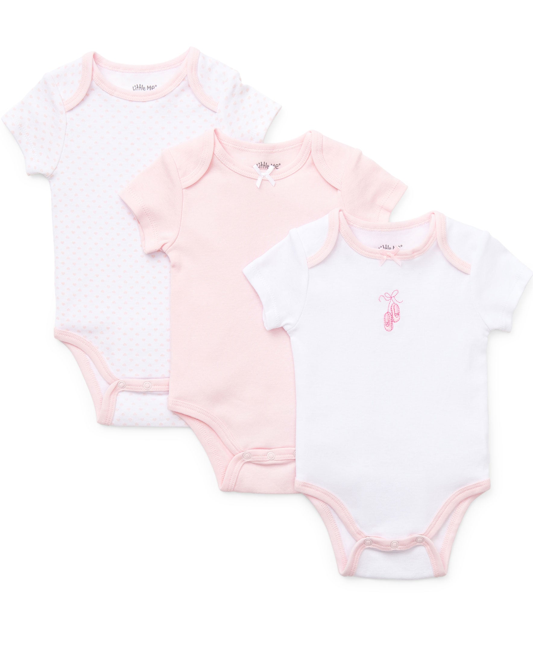 Prima Ballerina 3-Pack Bodysuits - Little Me