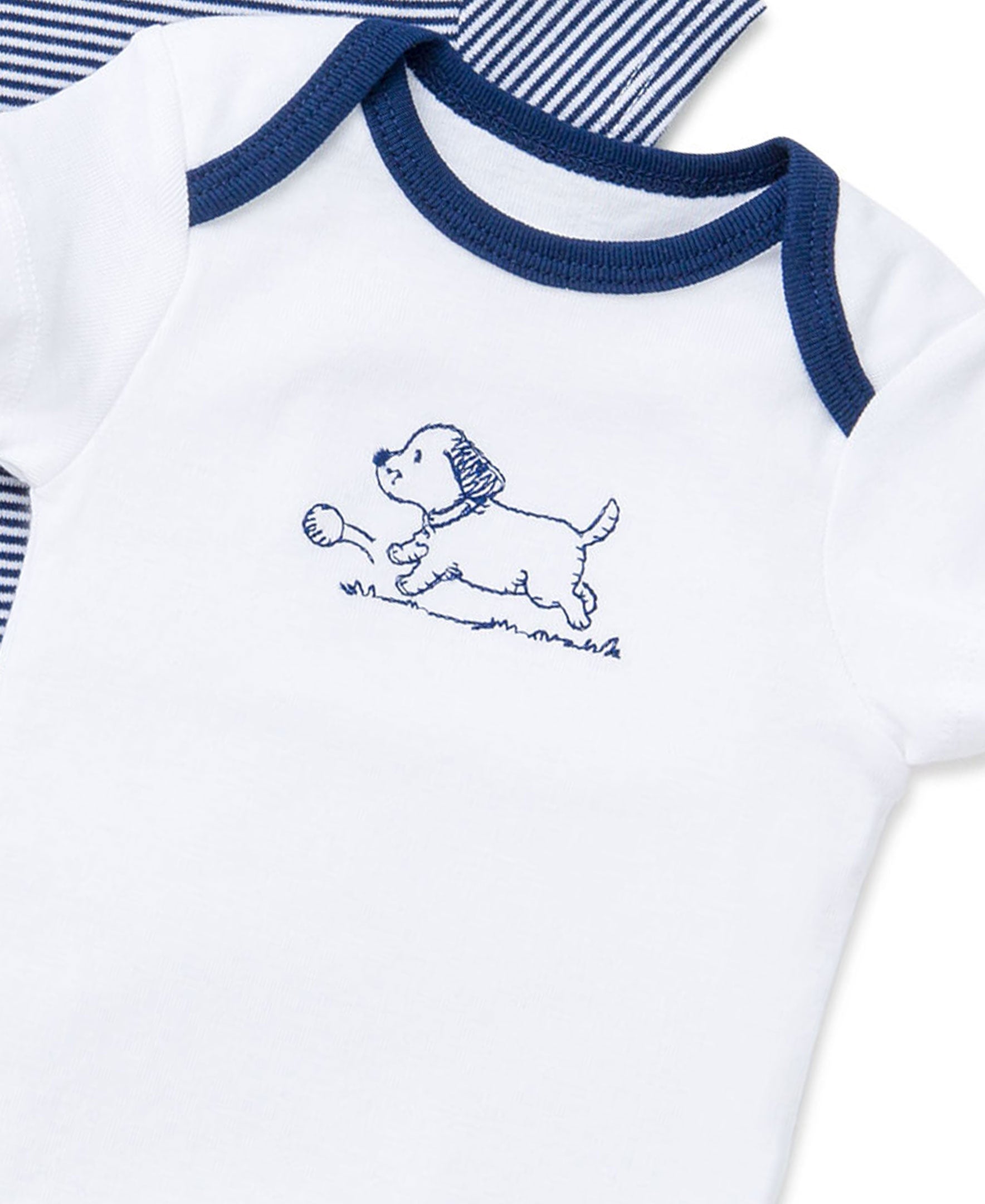 Puppy Toile 3-Pack Bodysuits - Little Me