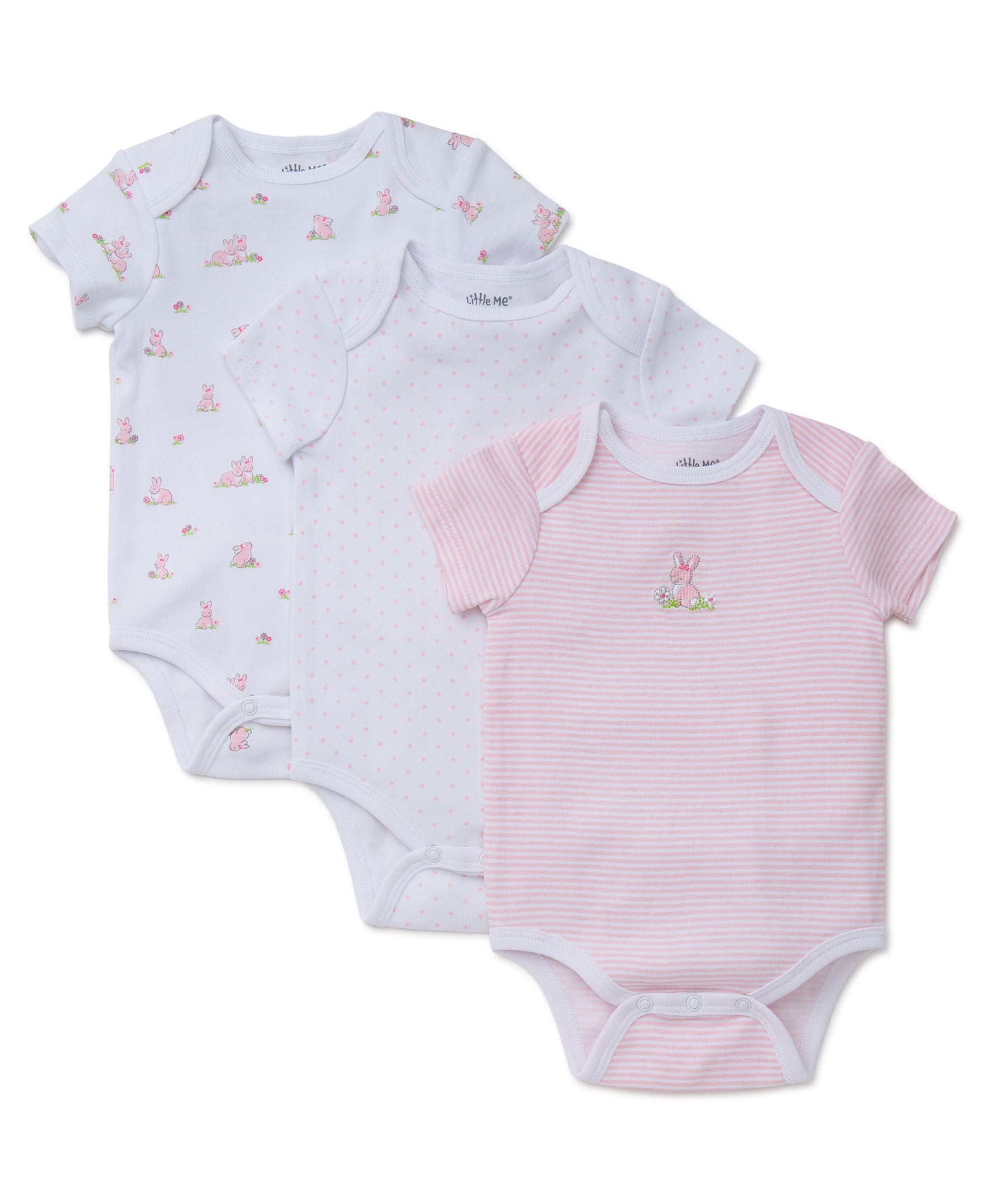 Baby Bunnies 3-Pack Bodysuits - Little Me