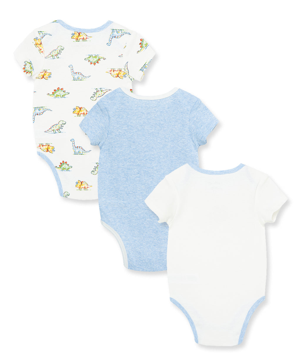 Dinomite 3-Pack Bodysuits - Little Me