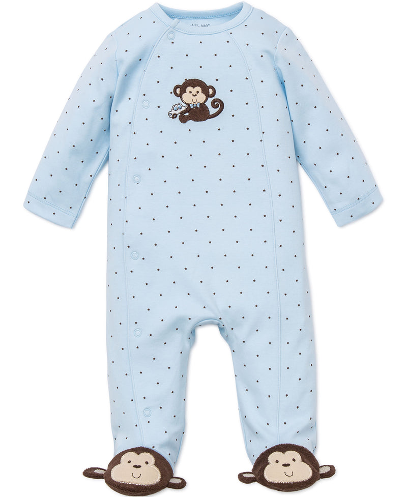 Little Monkey Footed One-Piece - Little Me