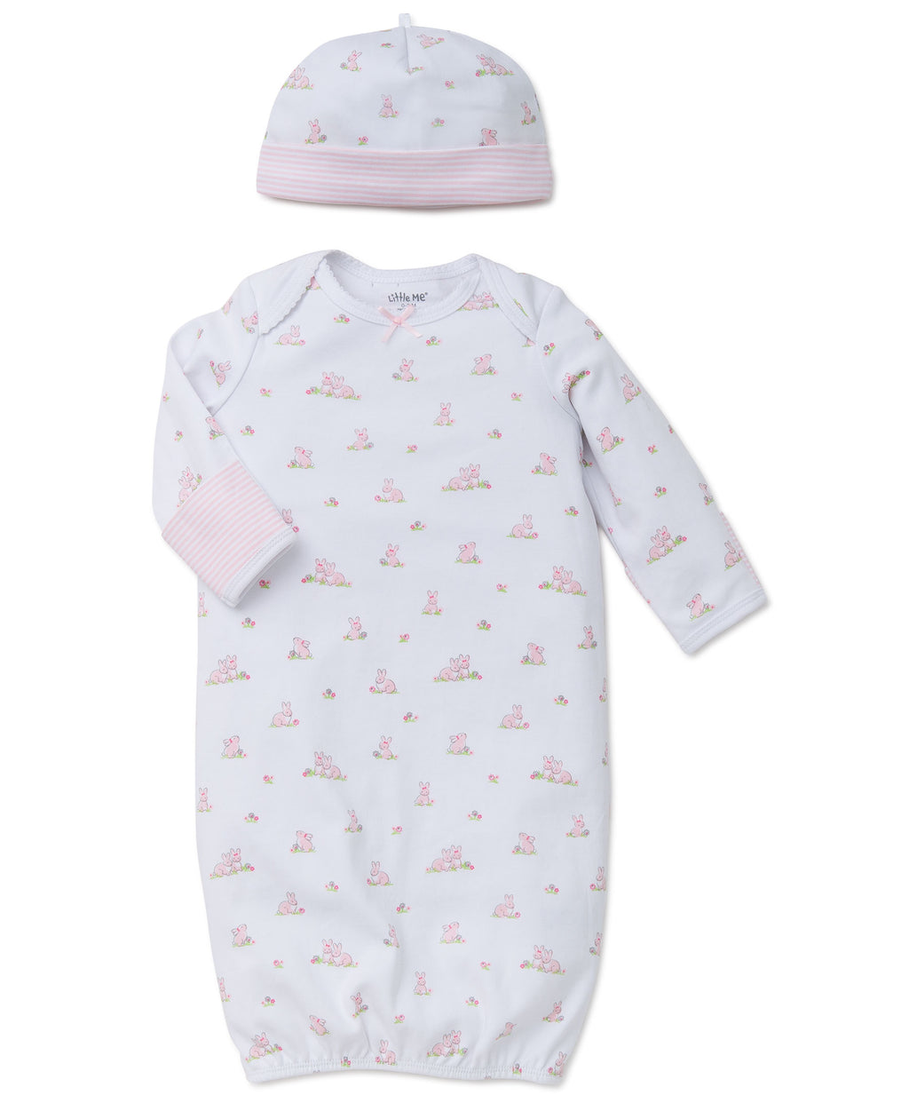 Baby Bunnies Sleeper Gown And Hat - Little Me