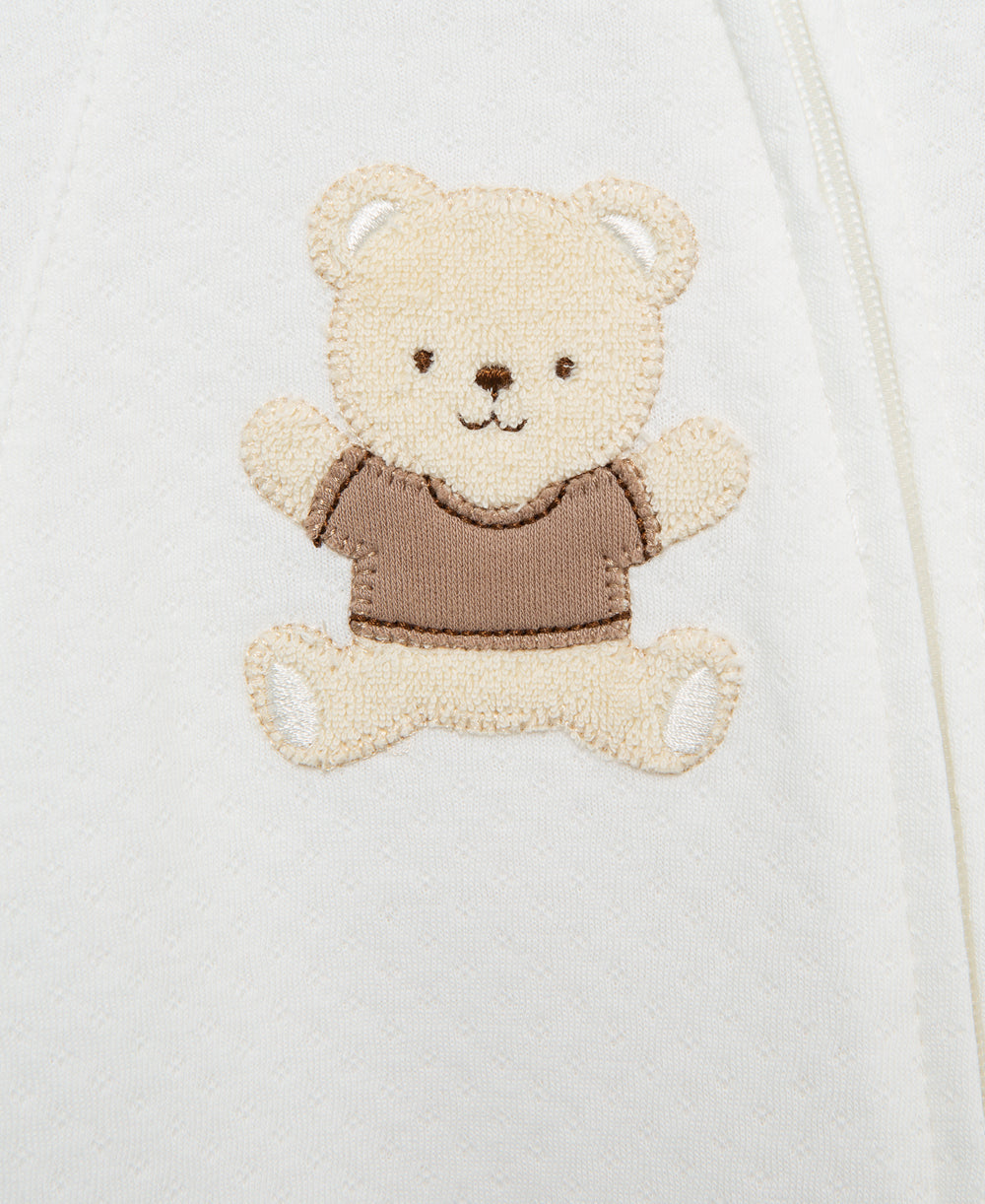 Gentle Bear 2-Way-Zip Footie - Little Me