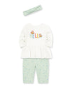 Hello Owl Infant Rib Bodysuit & Pant Set - Little Me