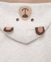 Fuzzy Bear Waffle Knit Bodysuit & Pant Set - Little Me