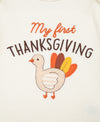 Turkey Waffle Knit Bodysuit Set - Little Me