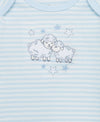 Little Lambs Interlock Knit Lap-Shoulder Set & Hat - Little Me