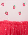 Strawberry Bodysuit Mesh Skirt & Headband - Little Me
