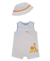 Safari Woven Sunsuit & Hat Set - Little Me