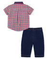 Check Woven Pant Set - Little Me