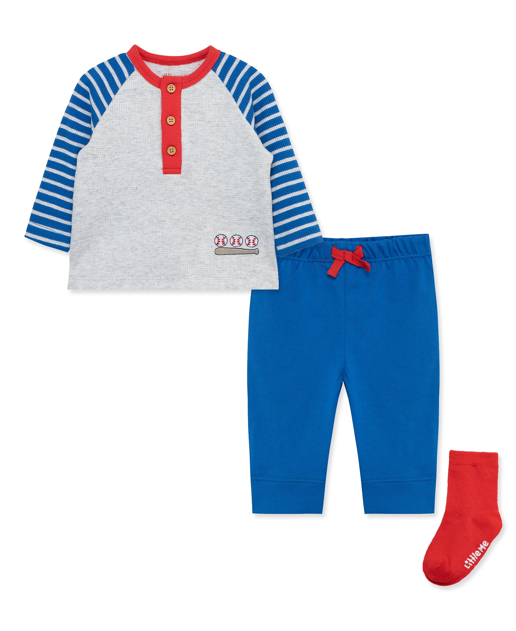 Baseball Jogger & Sock Set - Little Me