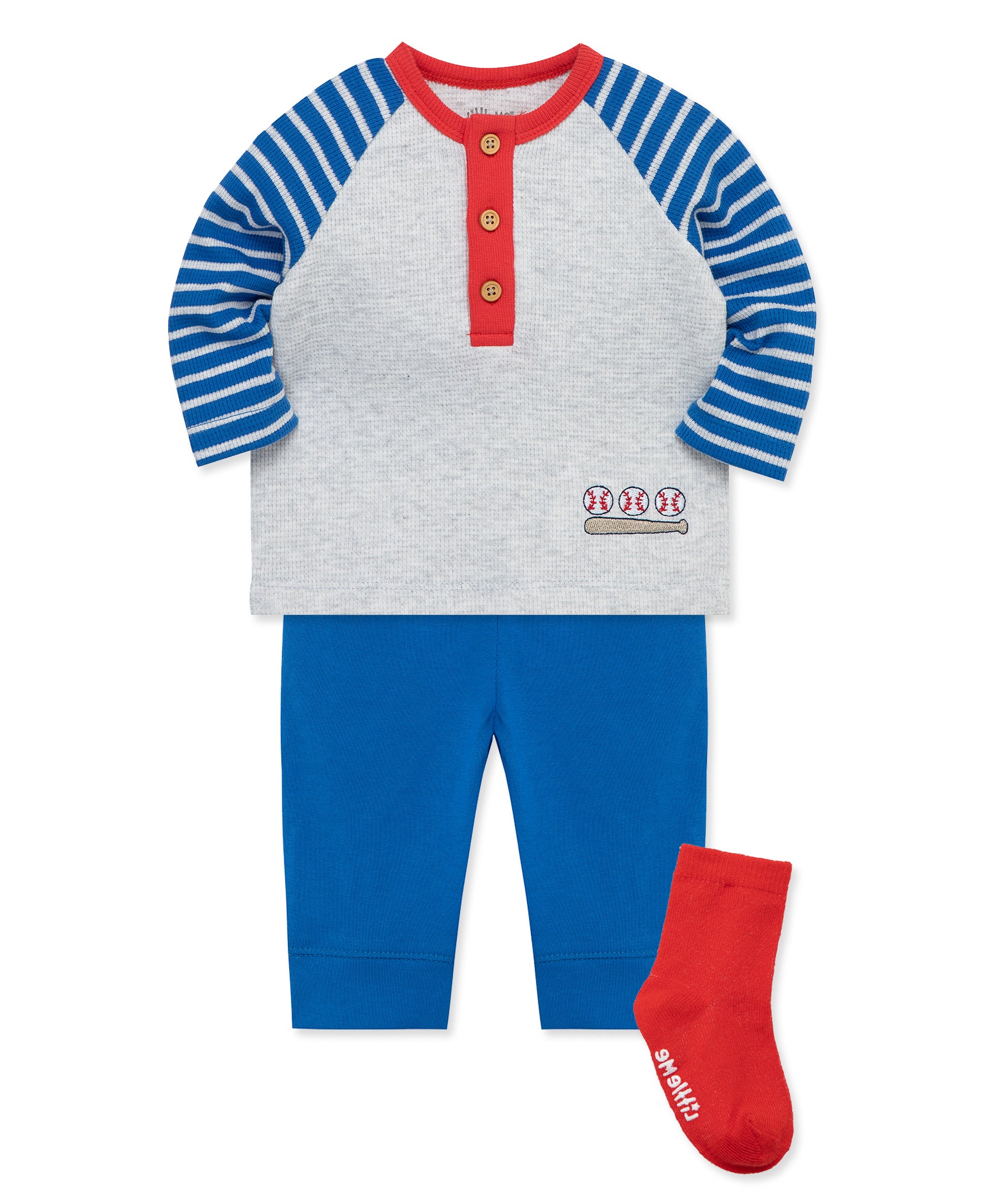 Baseball Jogger & Sock Set - Little Me