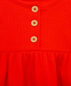 Daisy Button Rib Knit Tunic Set - Little Me