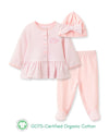 Doggy Love Peplum Cardigan Set - Little Me