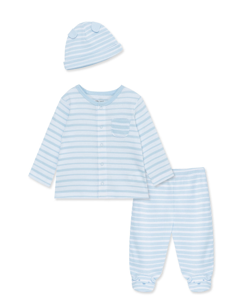 Play Time Puppy 3-Piece Cardigan Set - Little Me