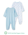 Elephant Park Footed One-Piece (2-Pack) - Little Me