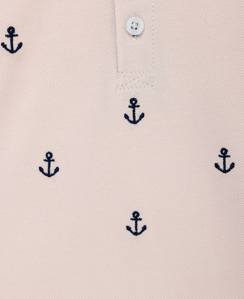 Anchor Polo Short Set - Little Me