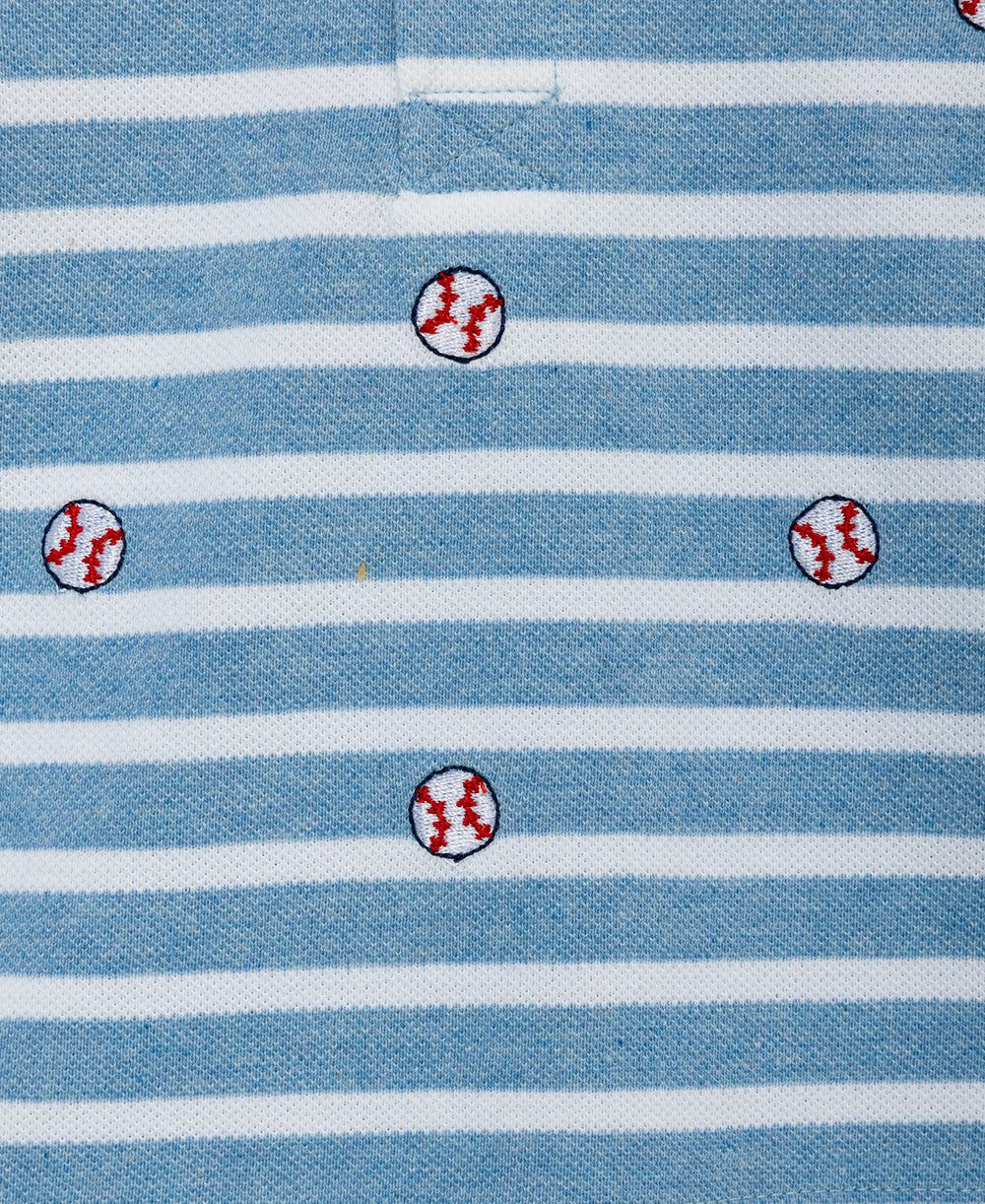 Baseball Polo Short Set - Little Me