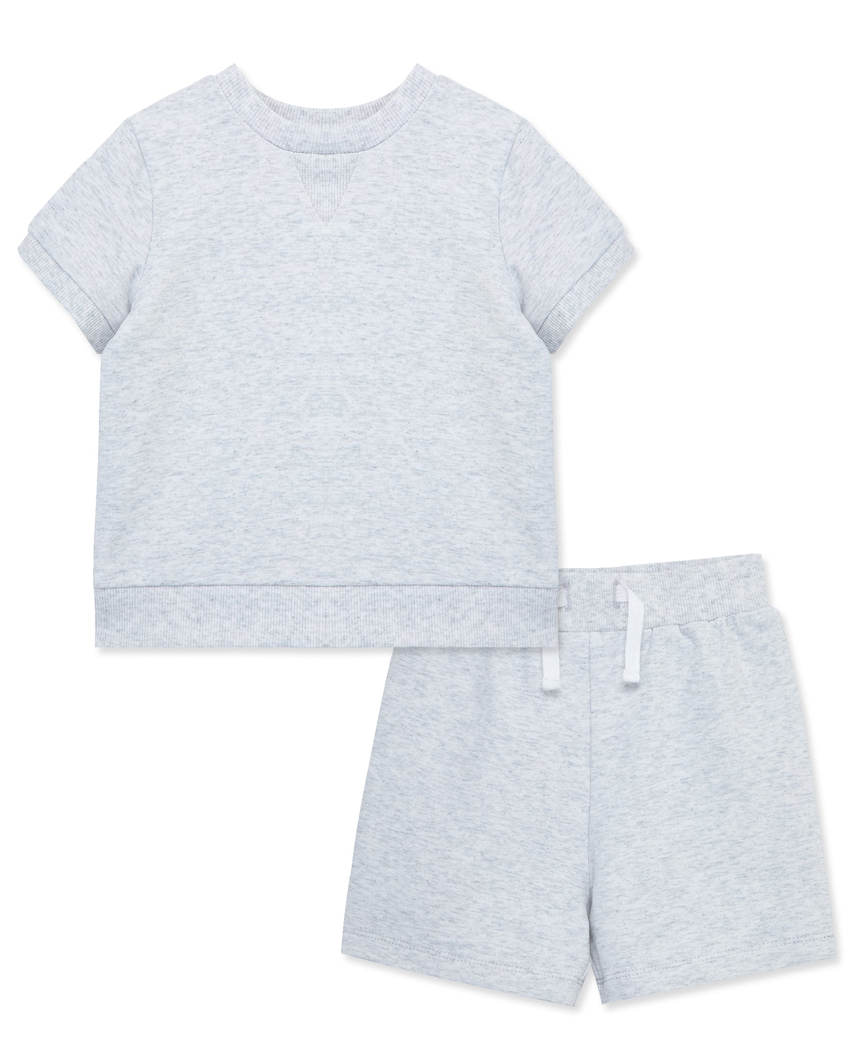 Grey 2-Piece Infant Short Set (12M-24M) - Little Me