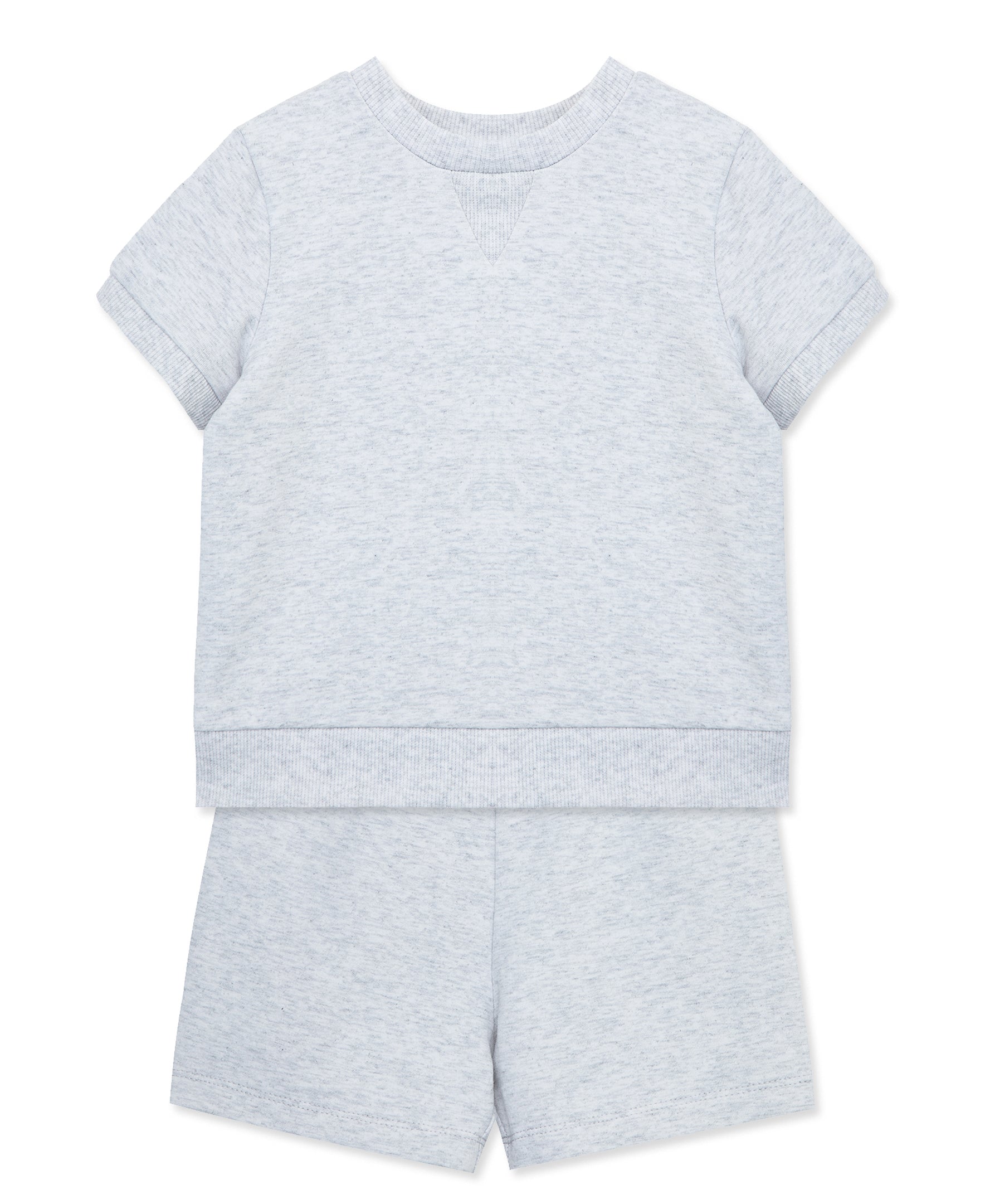 Grey 2-Piece Infant Short Set (12M-24M) - Little Me