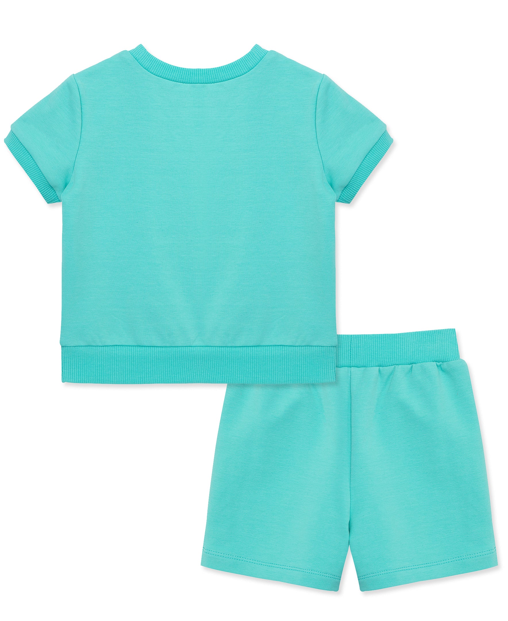 Teal 2-Piece Infant Short Set (12M-24M) - Little Me