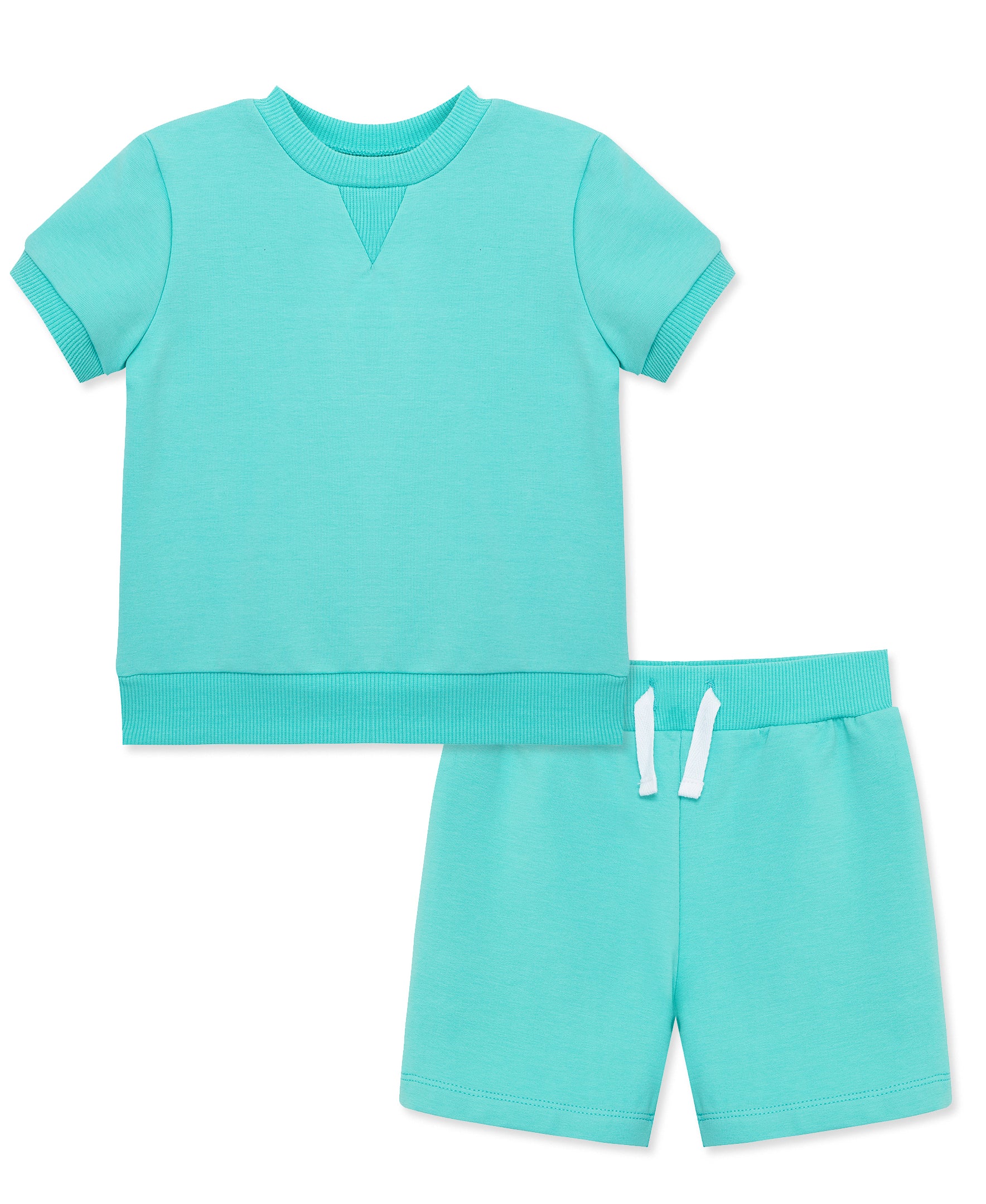 Teal 2-Piece Infant Short Set (12M-24M) - Little Me