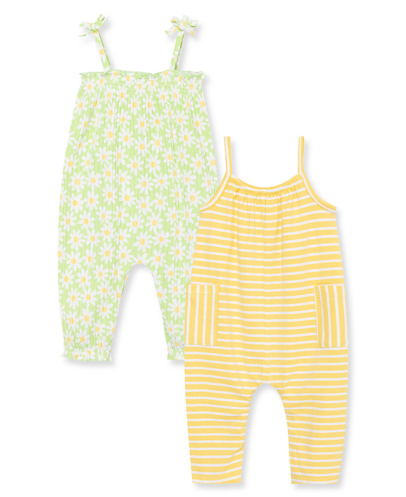 Daisy 2-Pack Toddler Jumpsuits - Little Me