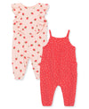 Strawberry 2-Pack Toddler Jumpsuits - Little Me
