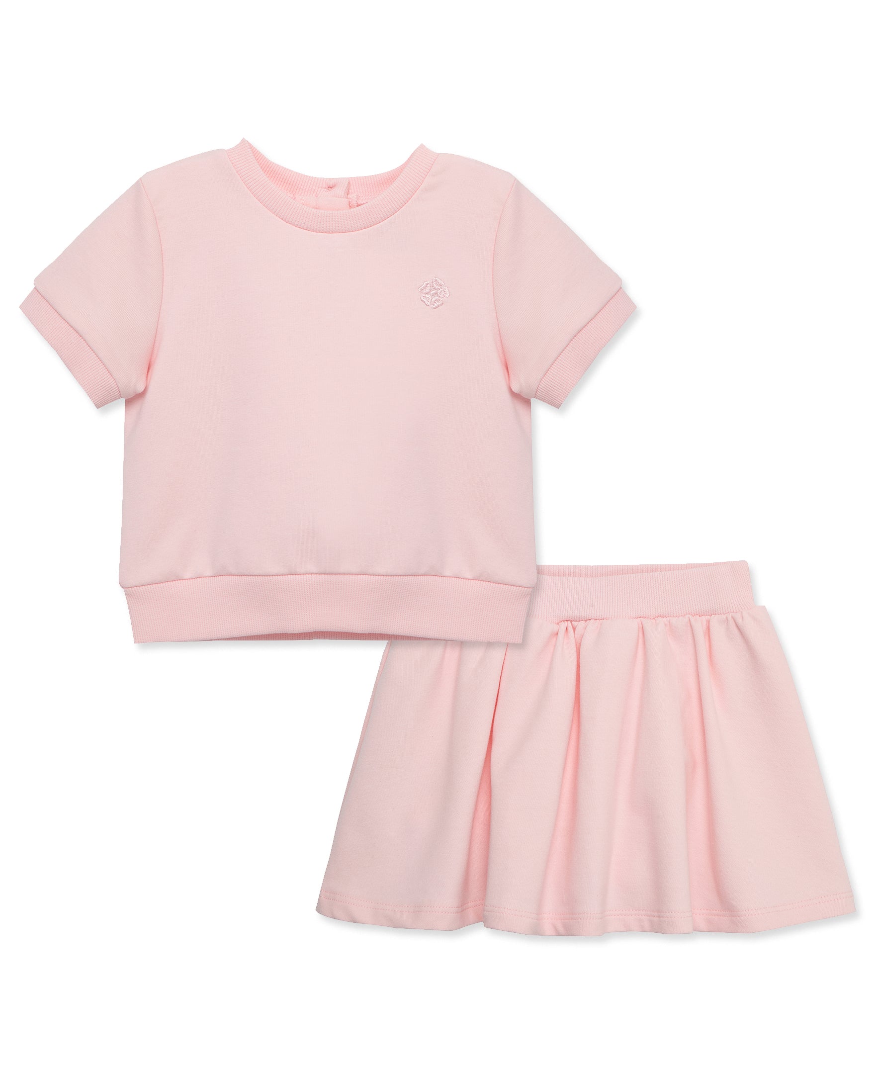 Pink 2-Piece Infant Skort Set (12M-24M) - Little Me