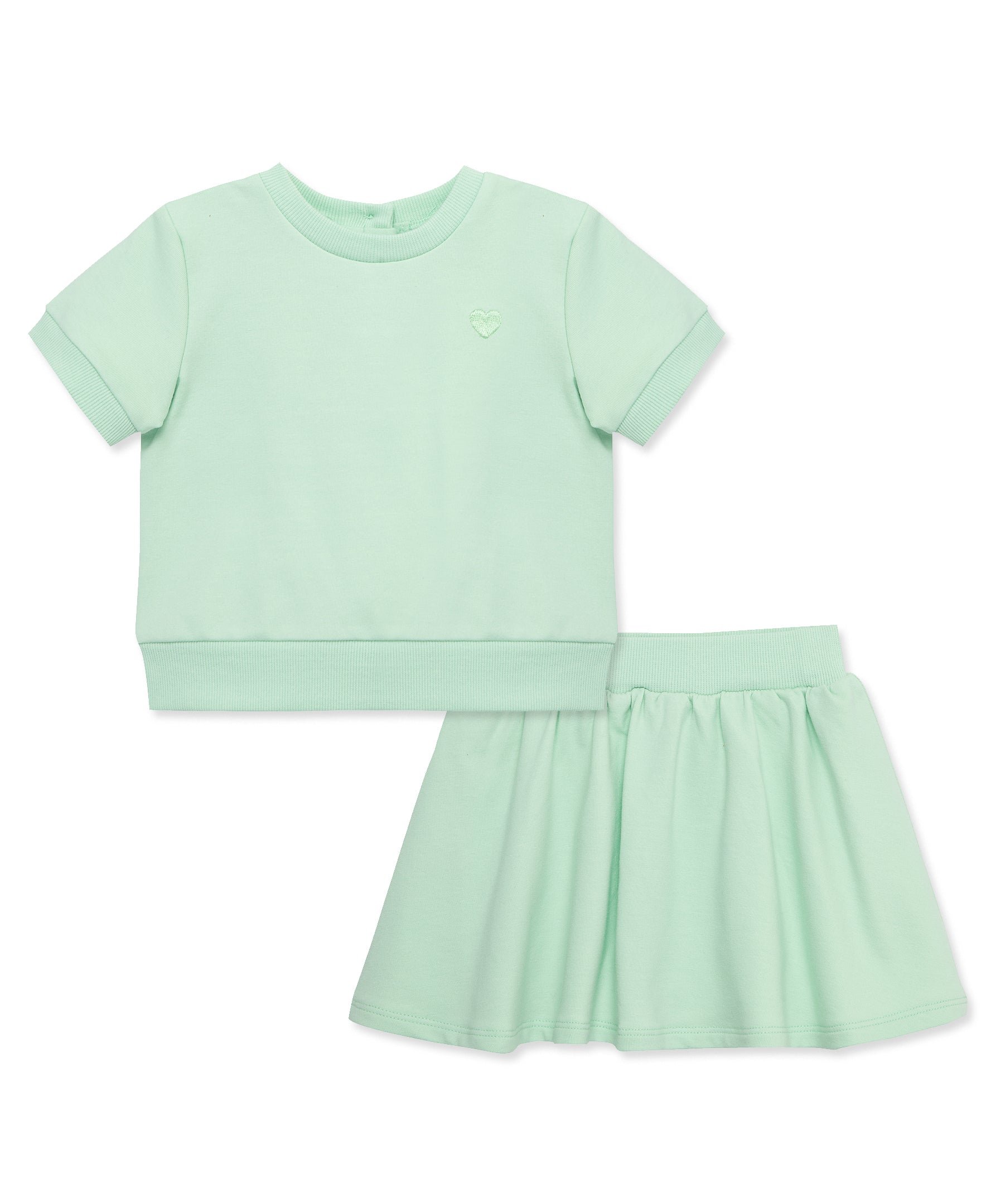 Green 2-Piece Infant Skort Set (12M-24M) - Little Me