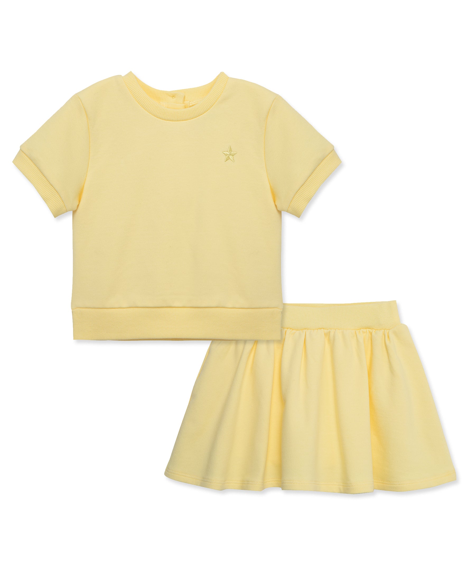 Yellow 2-Piece Infant Skort Set (12M-24M) - Little Me