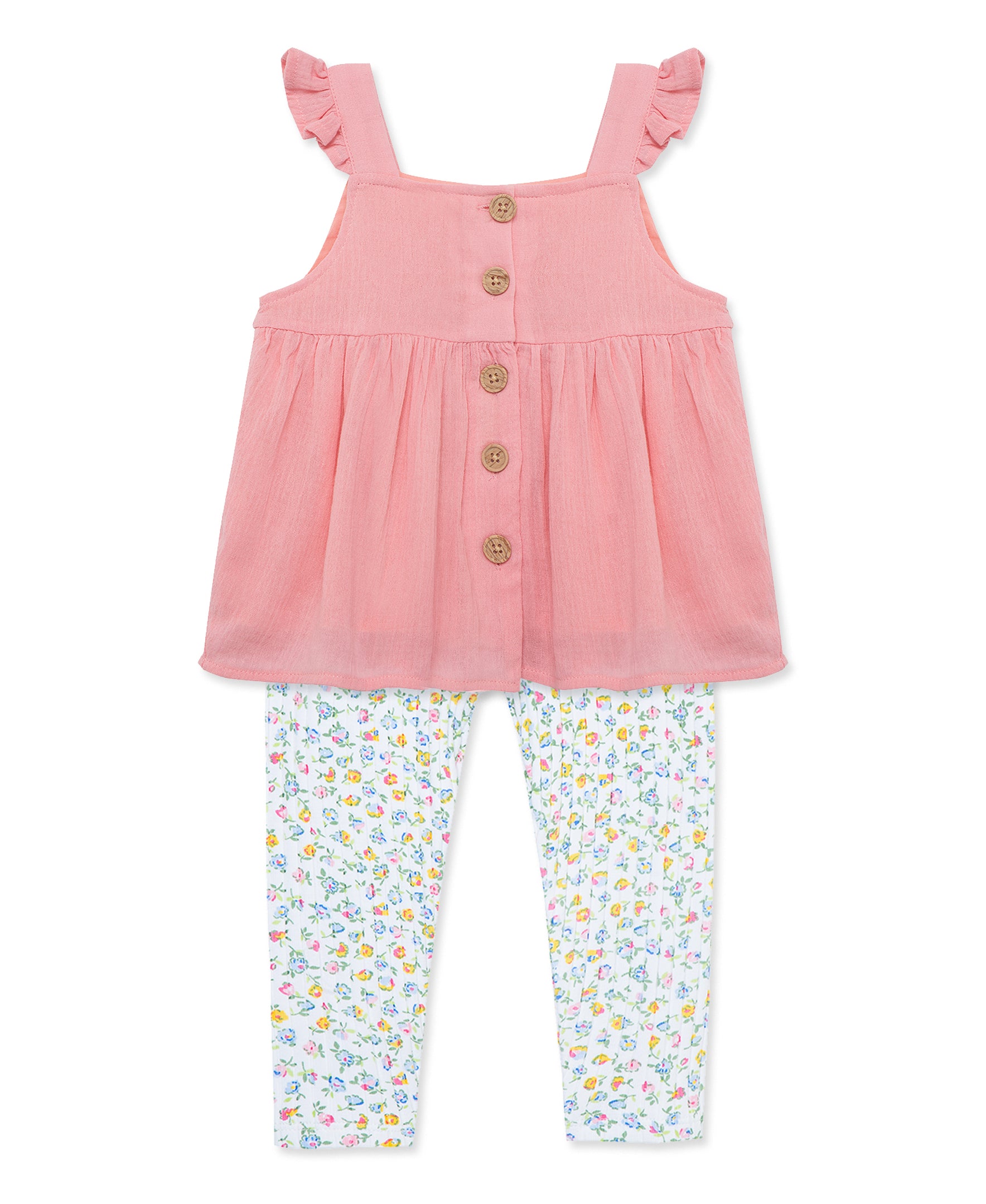 Floral 3-Piece Toddler Play Set (2T-4T) - Little Me